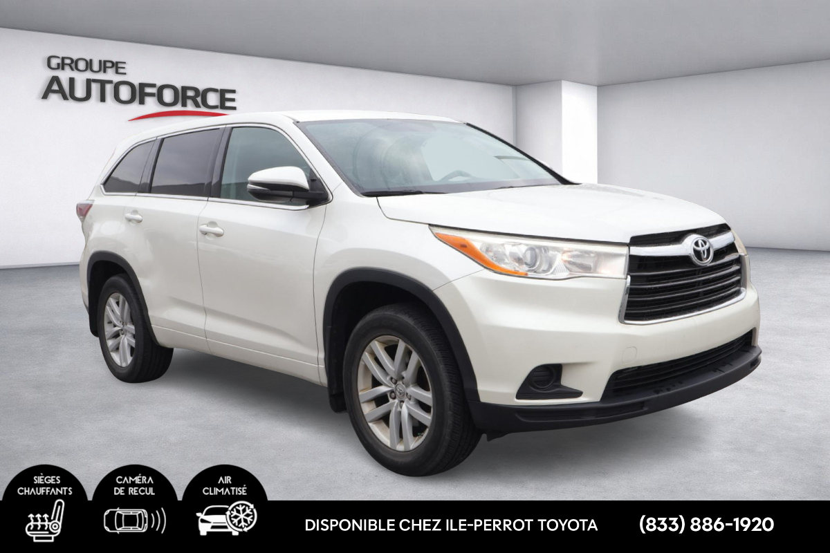 Photo 2014 Toyota Highlander LE, A/C, POWER GROUP, CRUISE CONTROL #3
