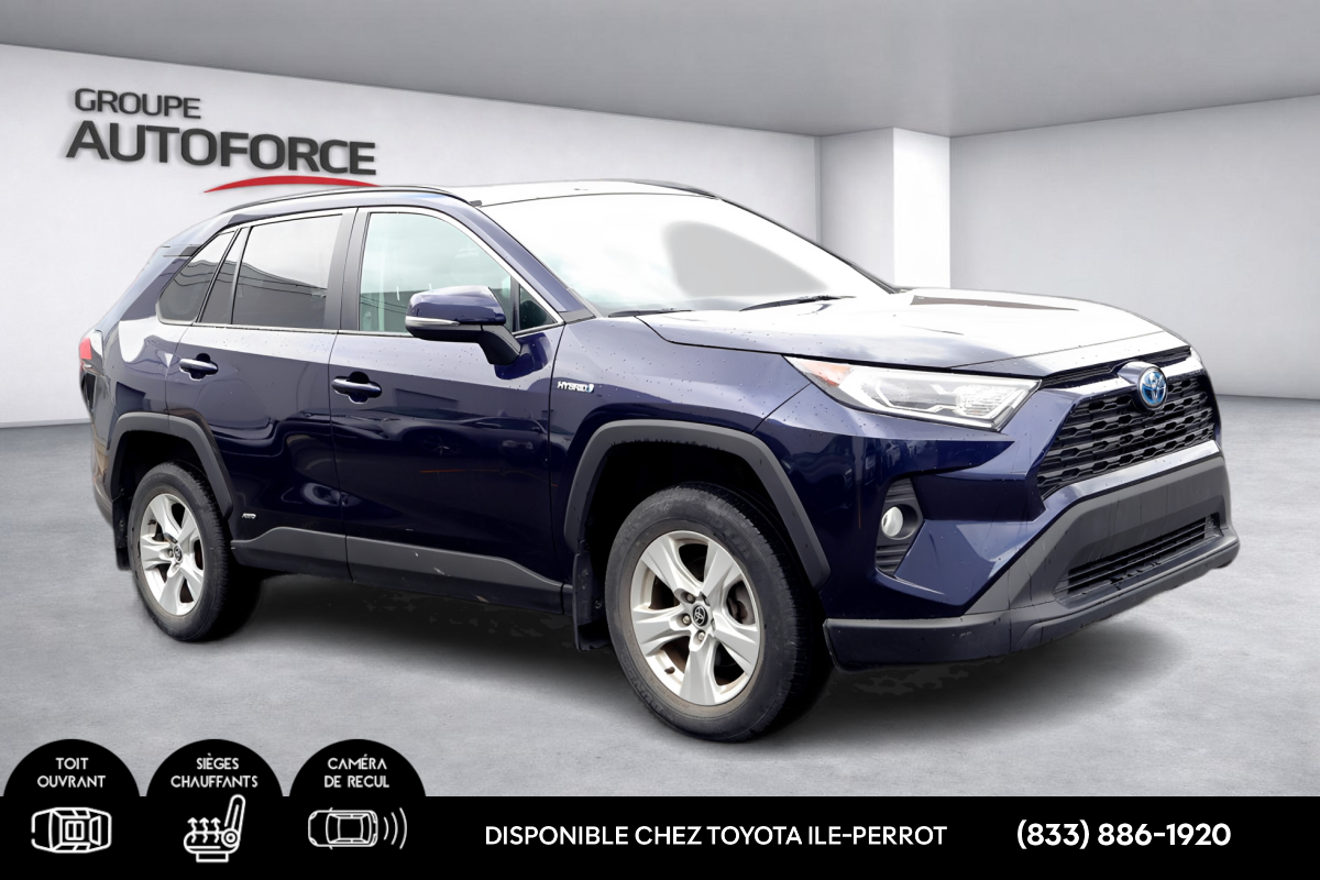 Photo Toyota RAV4 XLE HYBRIDE, AWD, A/C, POWER GROUP, CRUISE, PUSH TO START 2021 #3