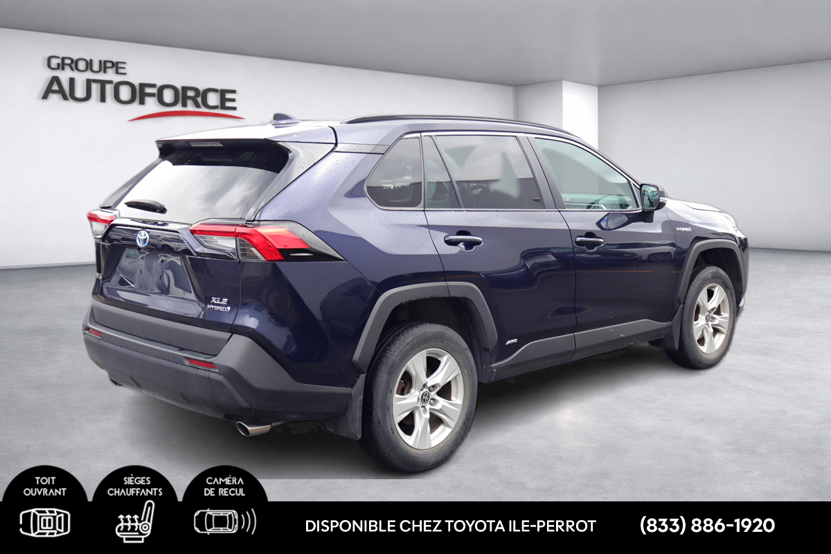 Photo Toyota RAV4 XLE HYBRIDE, AWD, A/C, POWER GROUP, CRUISE, PUSH TO START 2021 #6