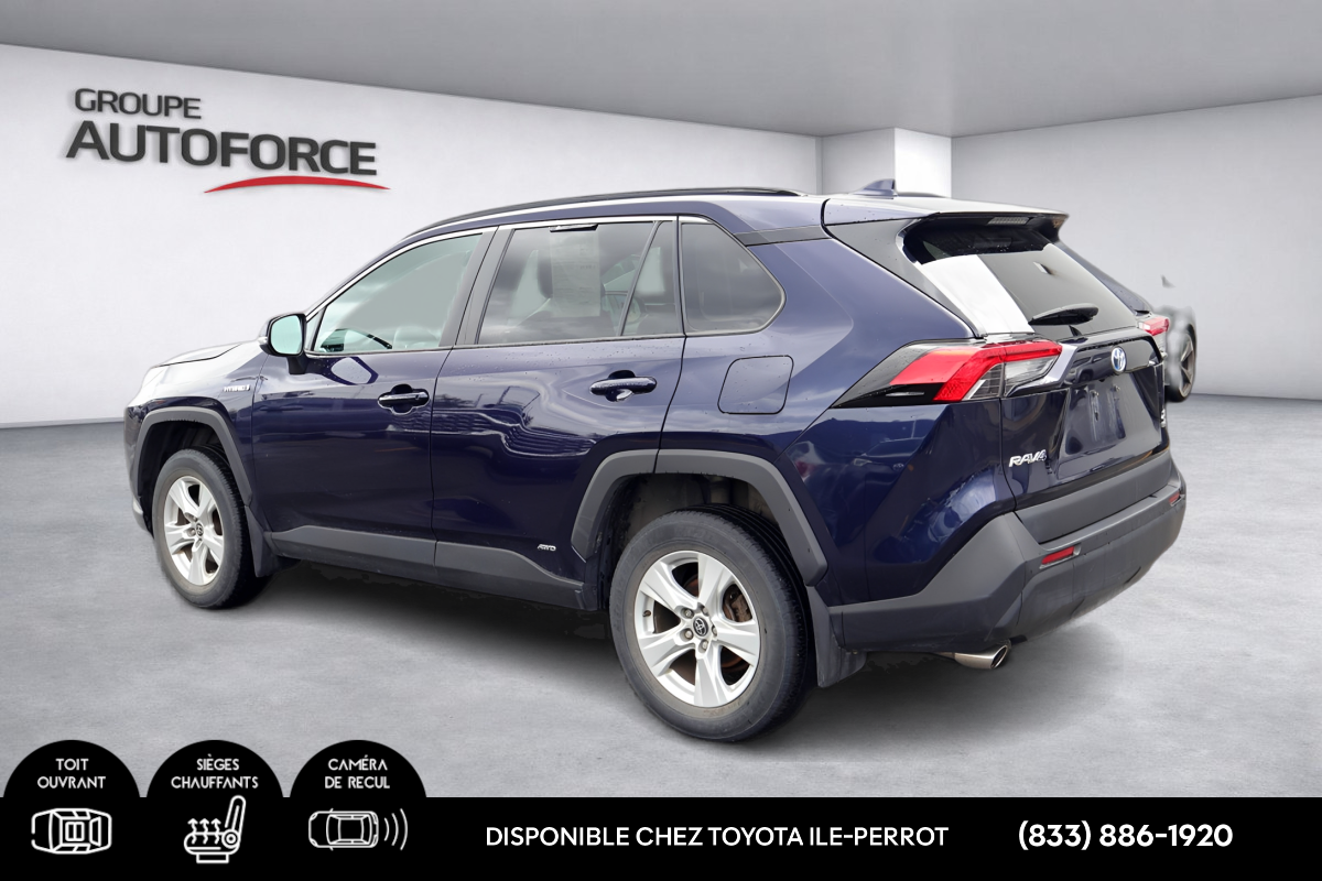 Photo Toyota RAV4 XLE HYBRIDE, AWD, A/C, POWER GROUP, CRUISE, PUSH TO START 2021 #4