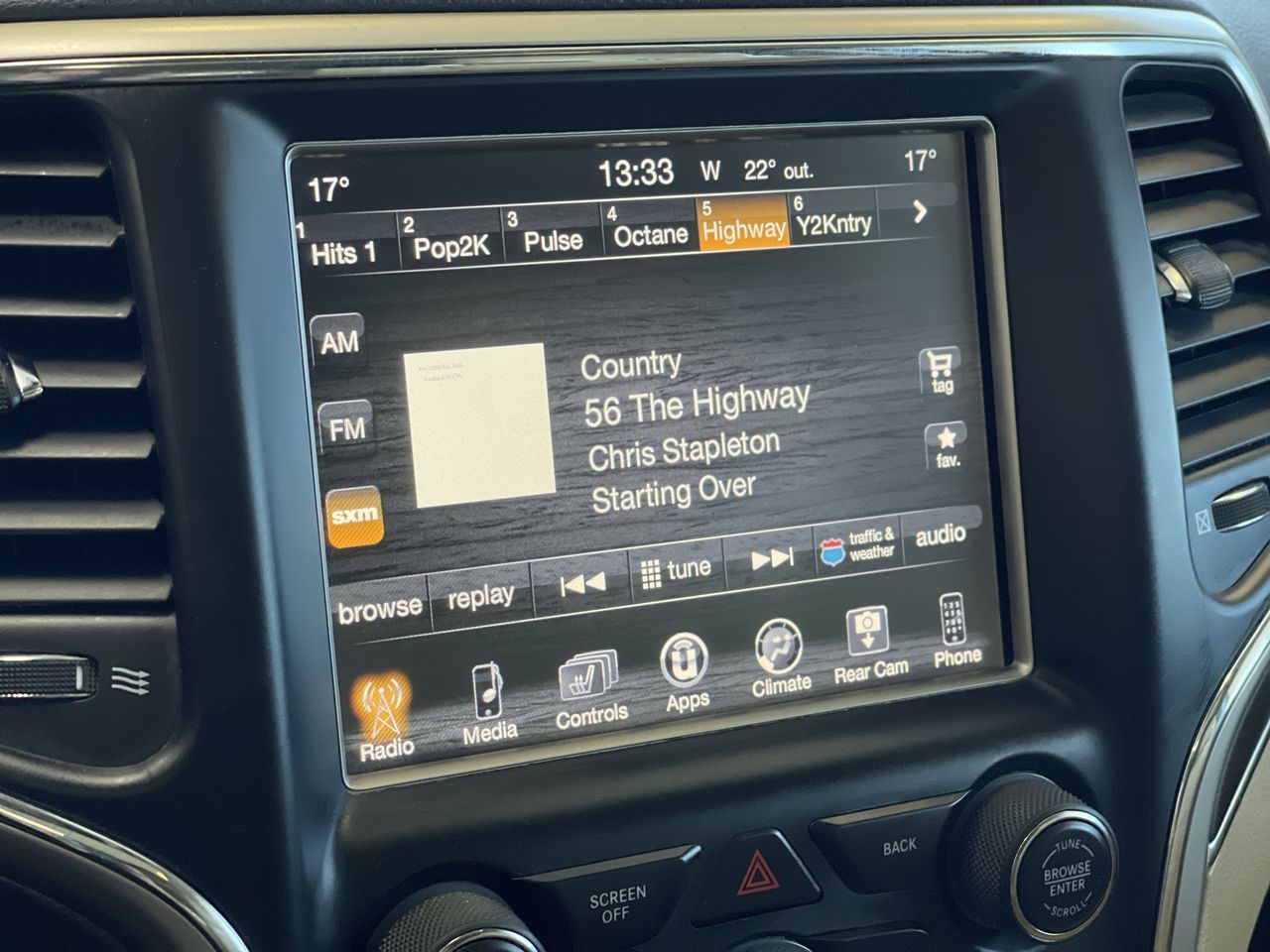 2017 Jeep Grand Cherokee 4X4 in Regina, Saskatchewan