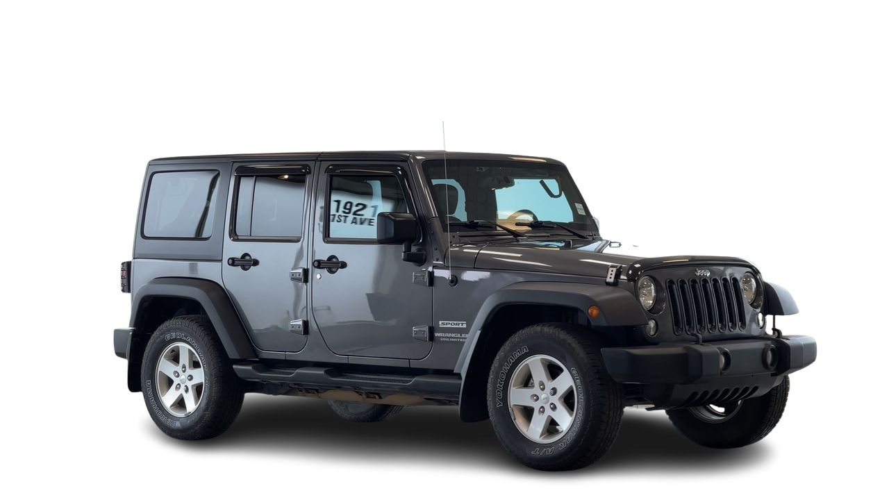 2017 Jeep Wrangler Unlimited in Regina, Saskatchewan