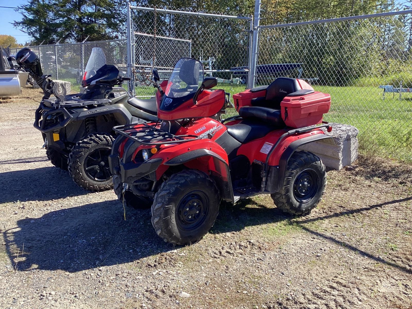 2014 Yamaha kodiak   450 eps