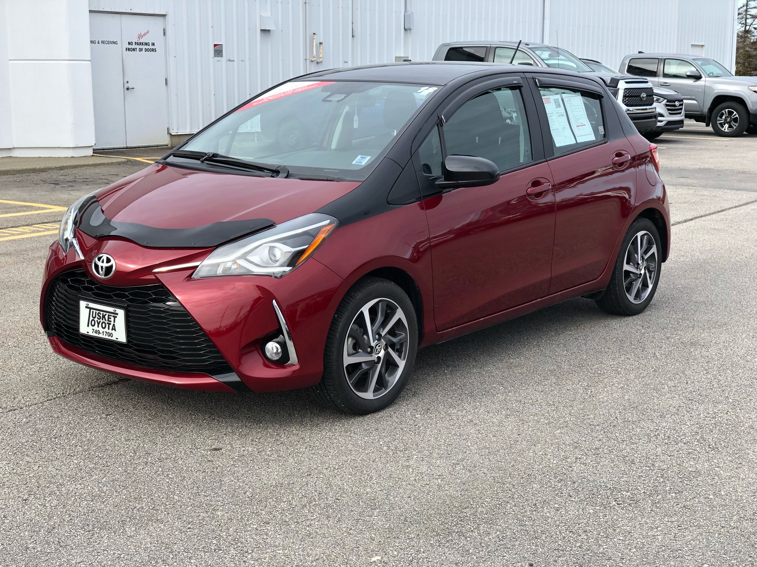 Used 2018 Toyota Yaris Hatchback SE in Yarmouth - Used inventory ...