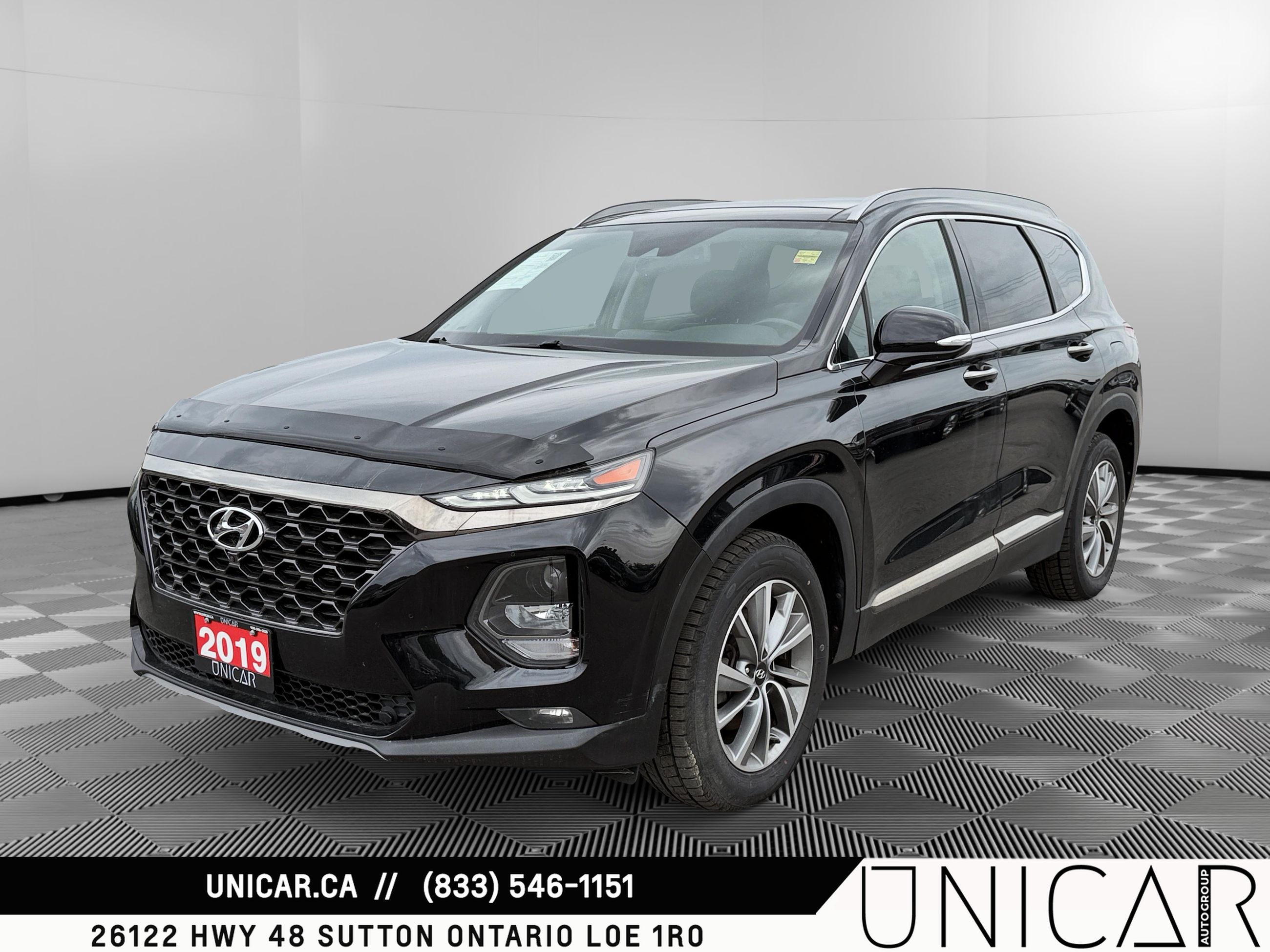 2019 Hyundai Santa Fe Luxury AWD w/Dark Chrome Accent