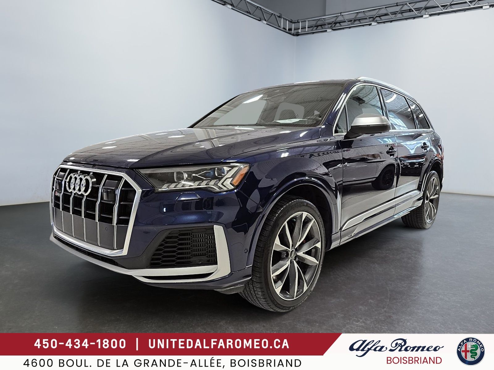 2021 Audi SQ7 QUATTRO-500HP-TRES PROPRE-7PASS