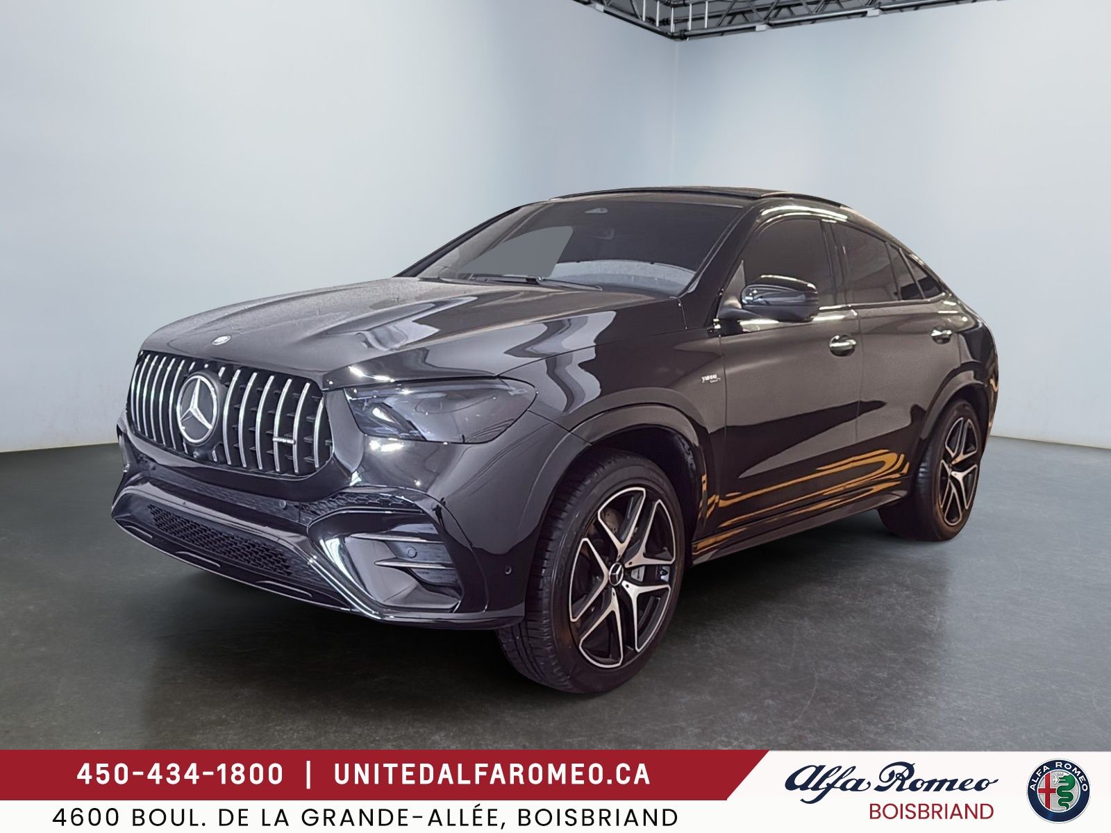 2025 Mercedes-Benz GLE AMG GLE 53.PINNACLE TRIM,NIGHT PKG,FULL,BAS MILLAG