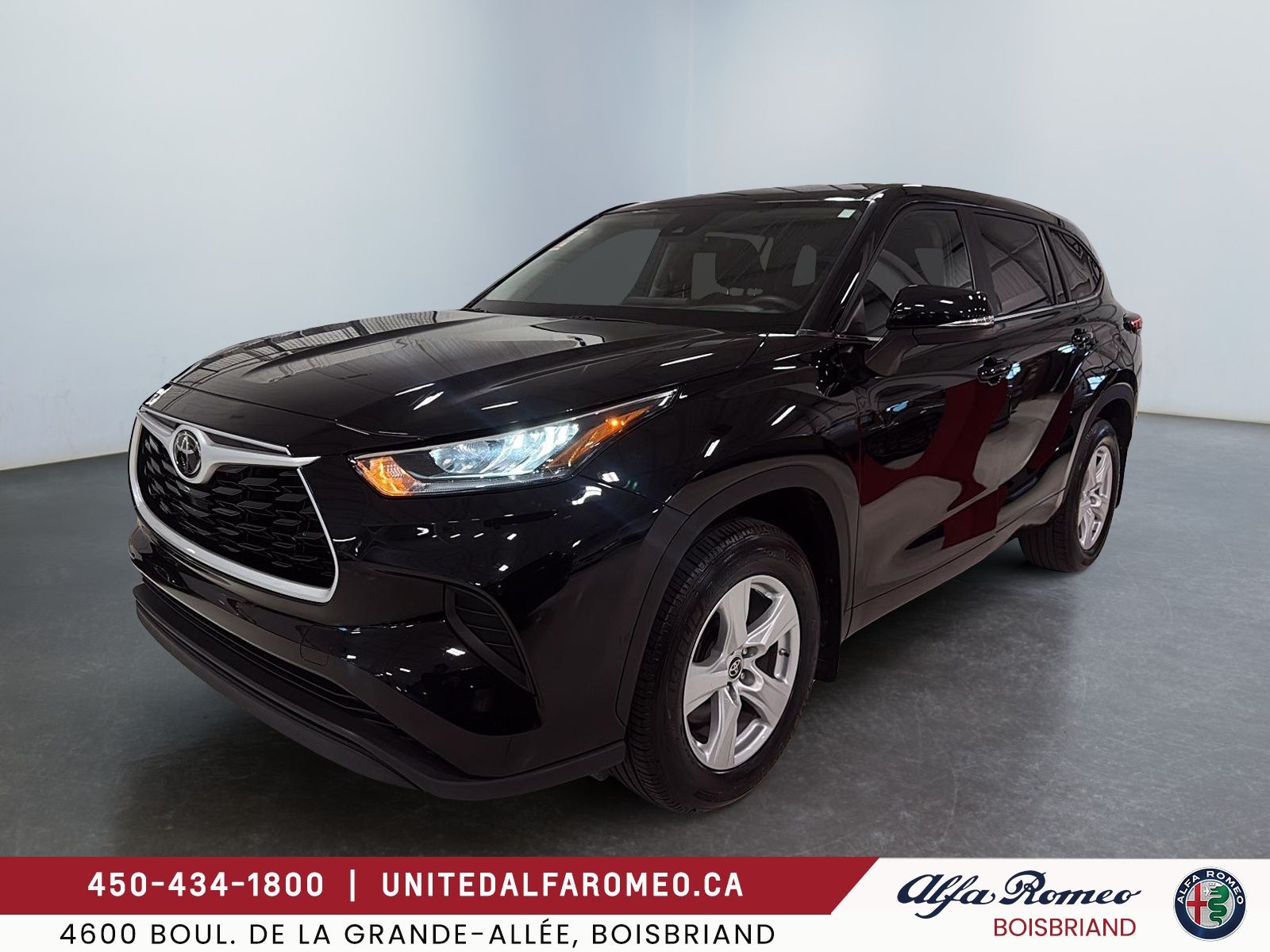 2024 Toyota Highlander LE ,AWD,7 PASS, FULL,TRES PROPRE