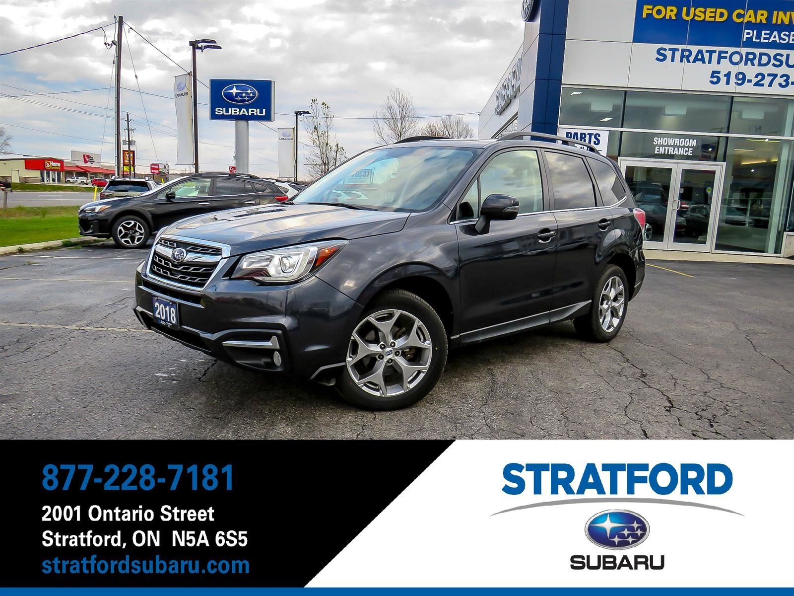 Stratford Subaru Used 2018 Make Forester Limited