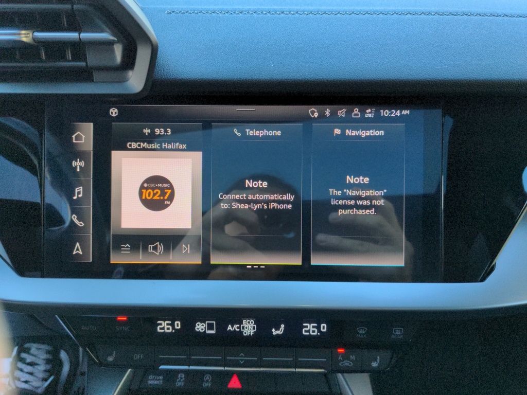 Audi A3 Komfort ! Leather, AWD! Fresh Trade! 2022