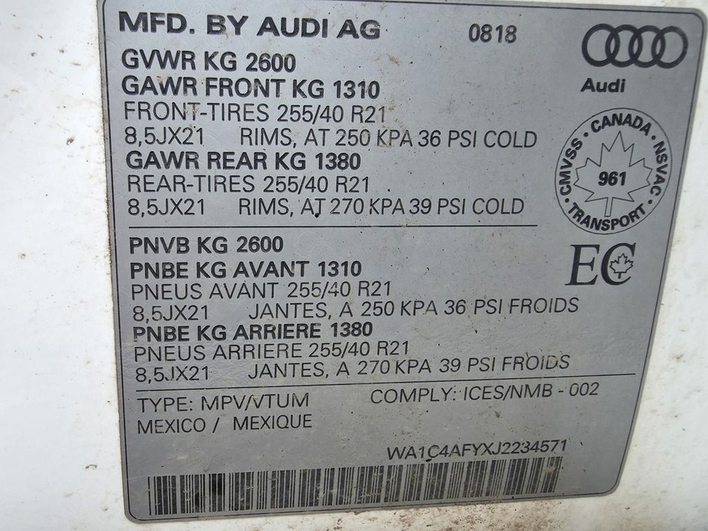 Audi SQ5 TECHNIK 2018