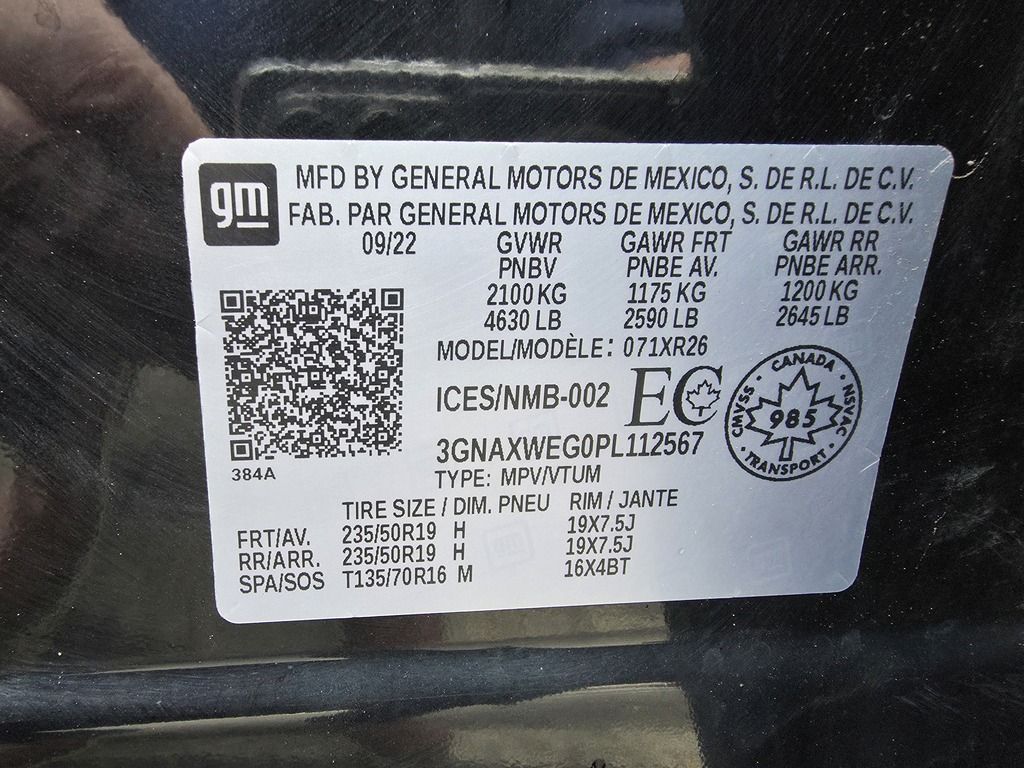 2023 Chevrolet Equinox RS