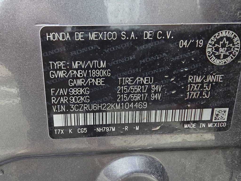 2019 Honda HR-V SPORT