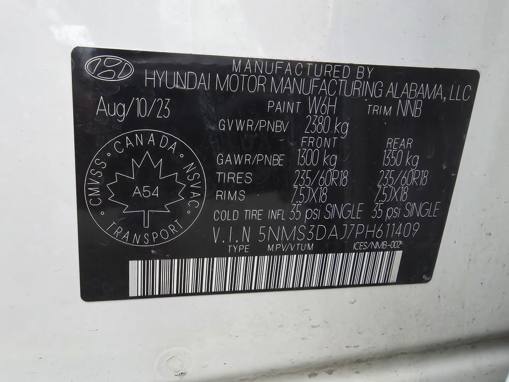 Hyundai Santa Fe PREFERRED 2023