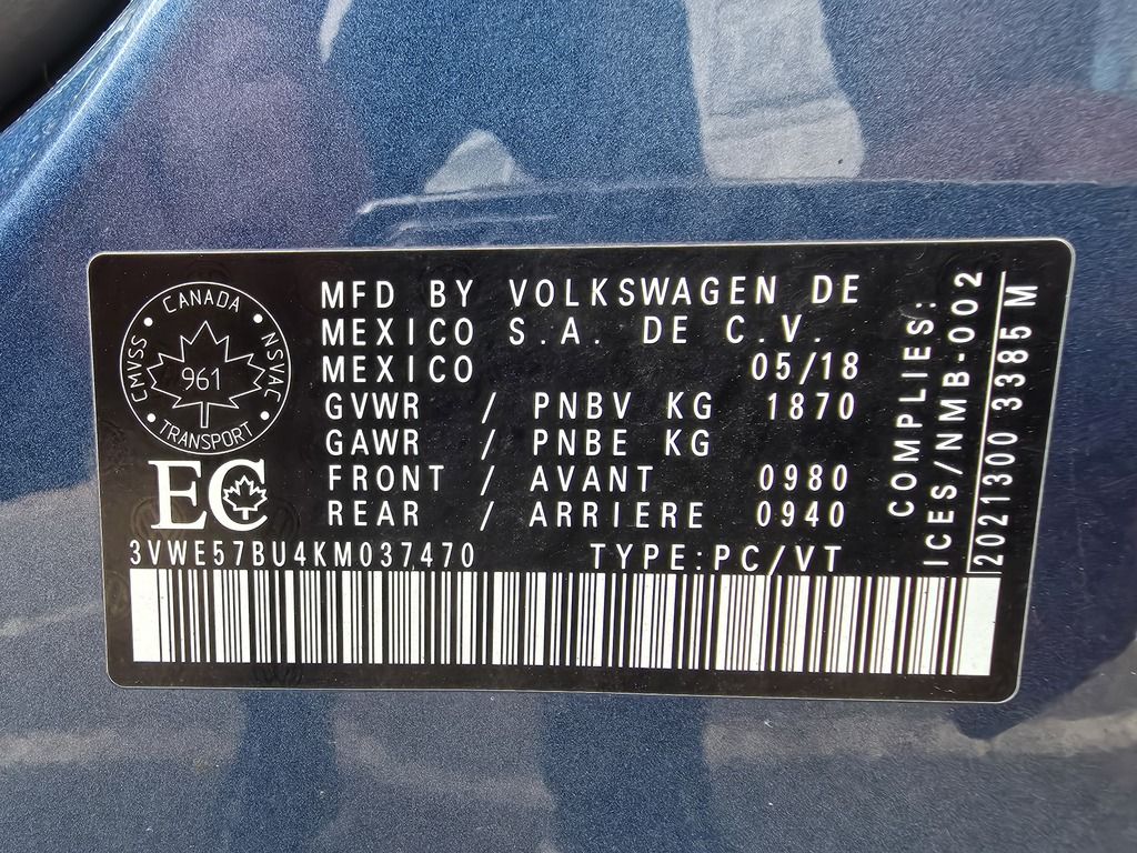 2019 Volkswagen Jetta HIGHLINE