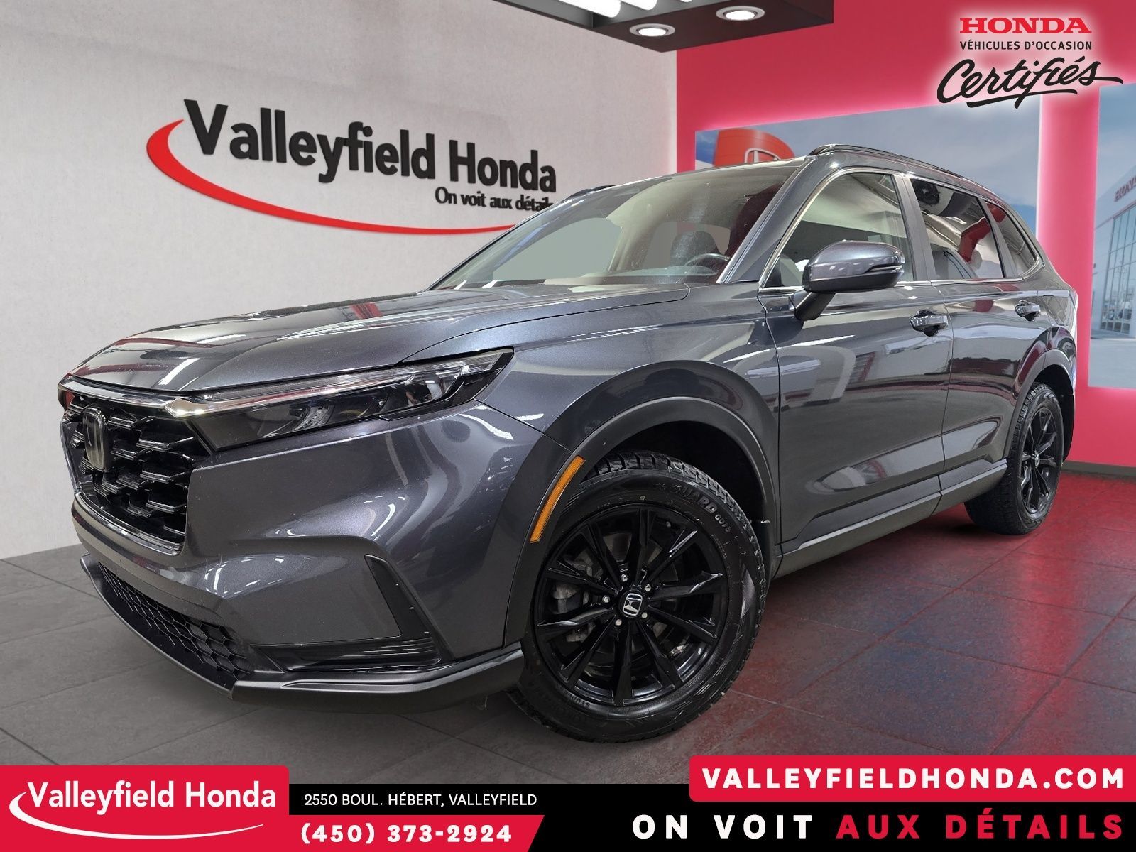 2023 Honda CR-V Sport CERTIFIÉ GARANTIE 7 ANS 160000KM PROPULSEUR