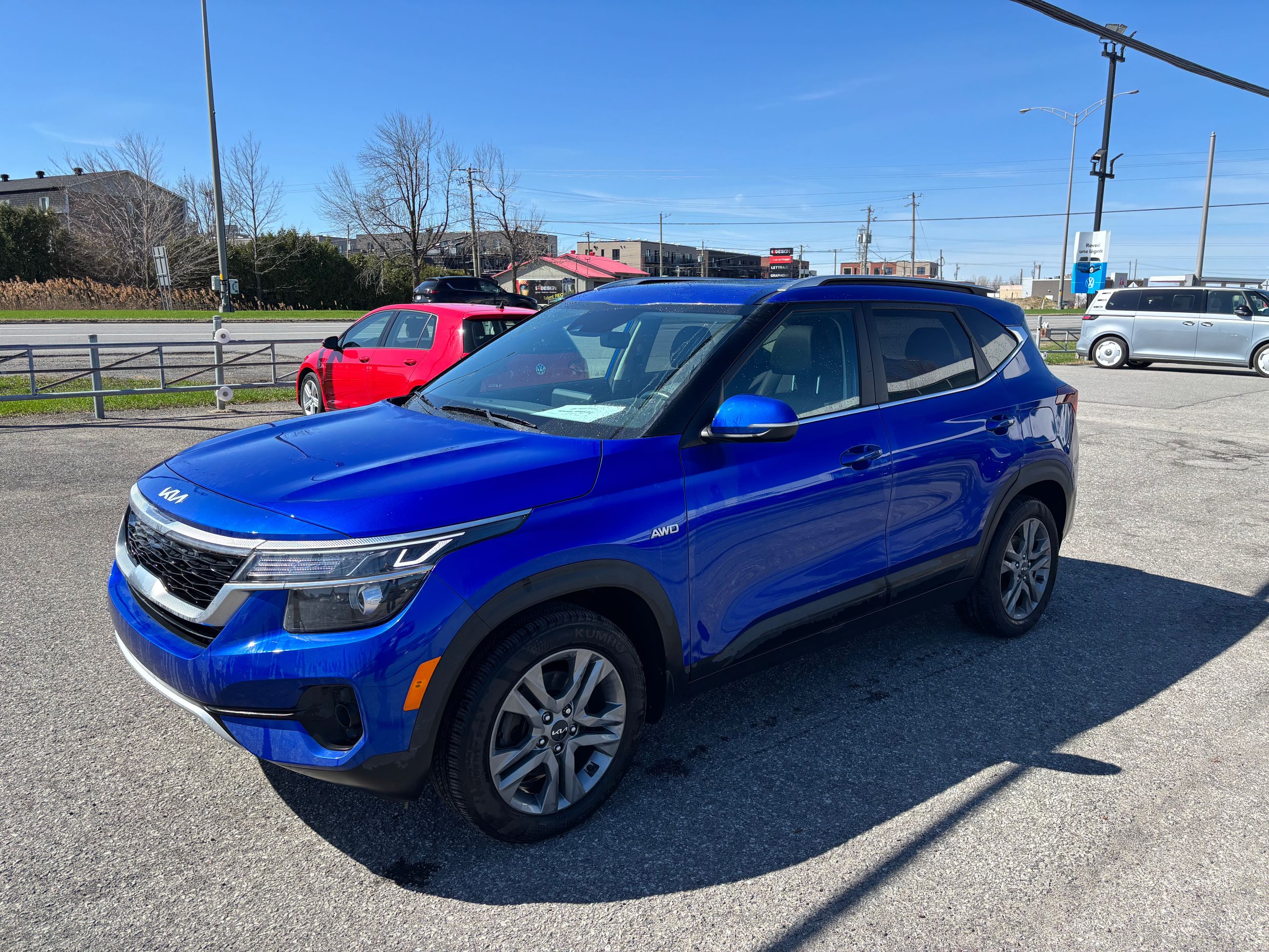2023 Kia Seltos EX+AWD+CUIR+TOIT+MAGS+APPLE CAR +CAMÉRA DE RECUL *ACCIDENT FREE*
