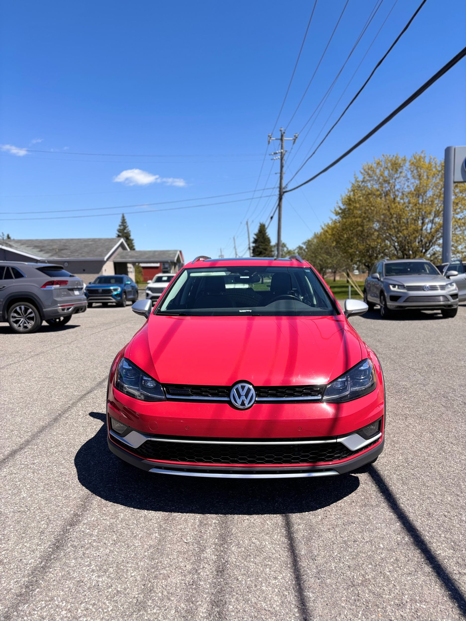 2019 Volkswagen GOLF ALLTRACK EXECLINE DSG +BAS MILLAGE  TOIT + CUIR *ACCIDENT FREE*