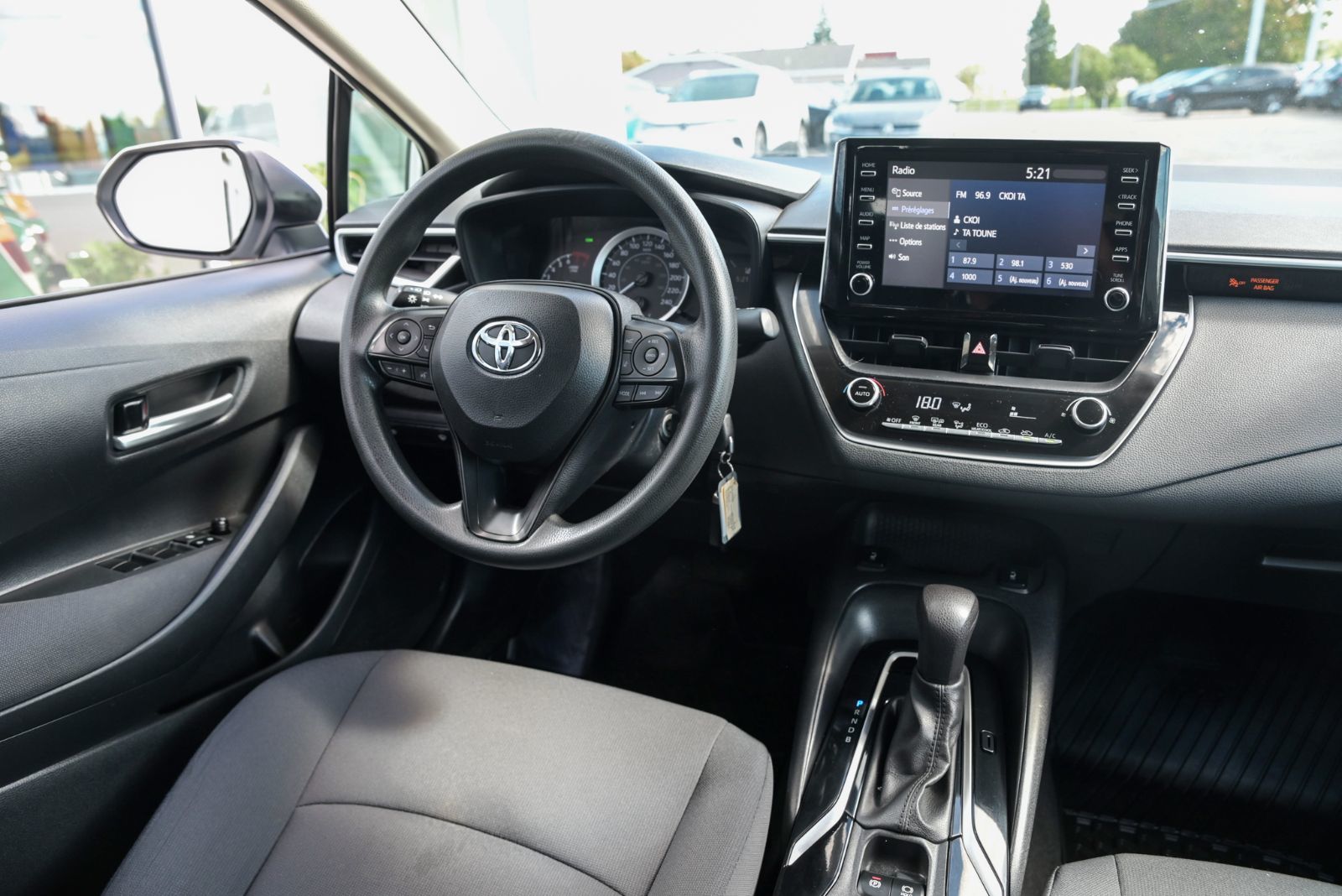 Toyota Corolla LE CVT+CAMERA DE RECUL+BLUETOOTH+SIEGES CHAUFFANTS 2020 AUCUN ACCIDENT, AUTO, DEMARREUR