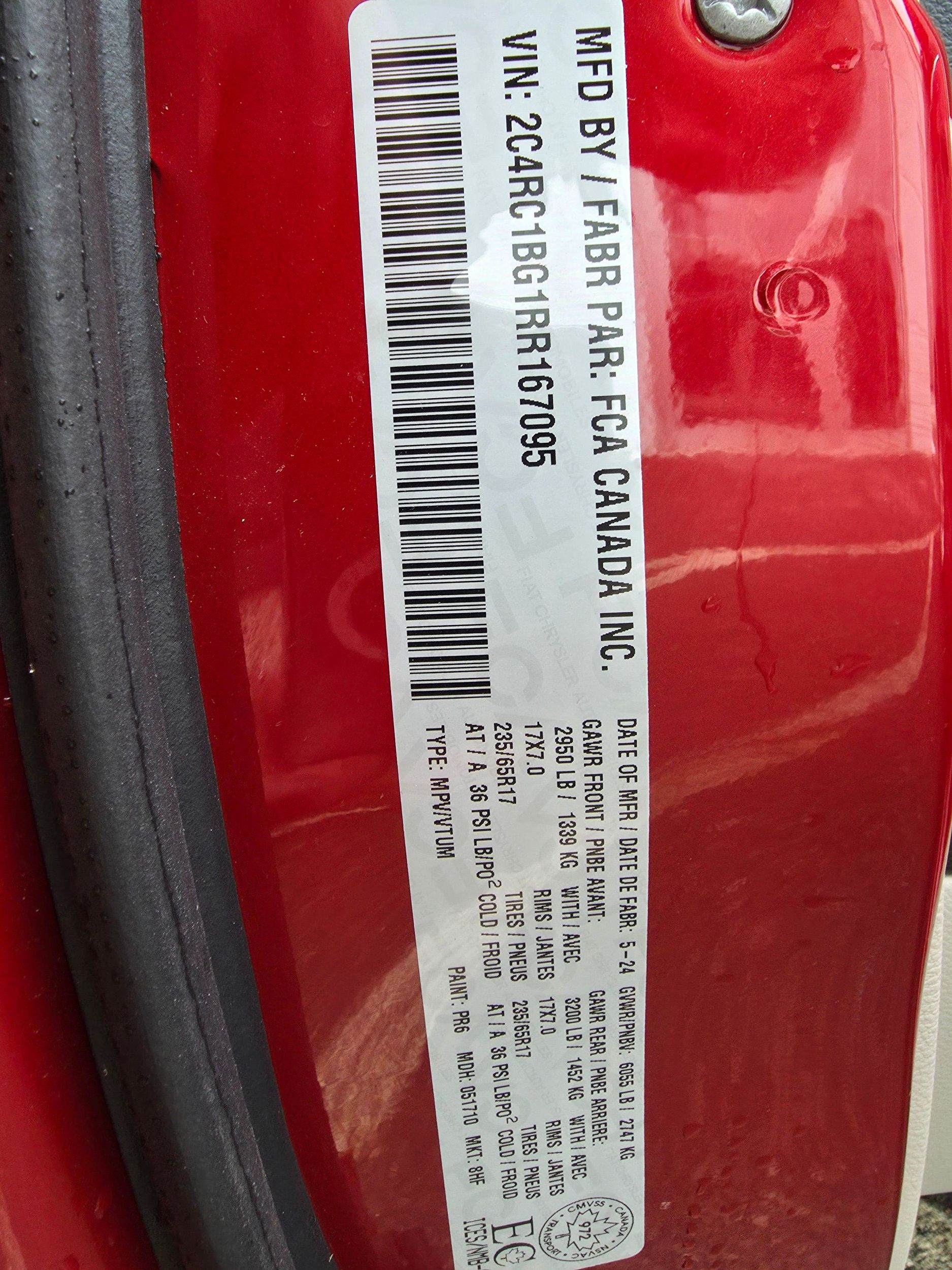 2024 Chrysler Pacifica TOURING-L