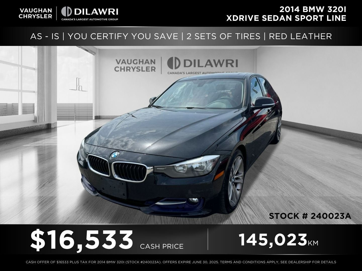 BMW 320i  2014 à Woodbridge, Ontario