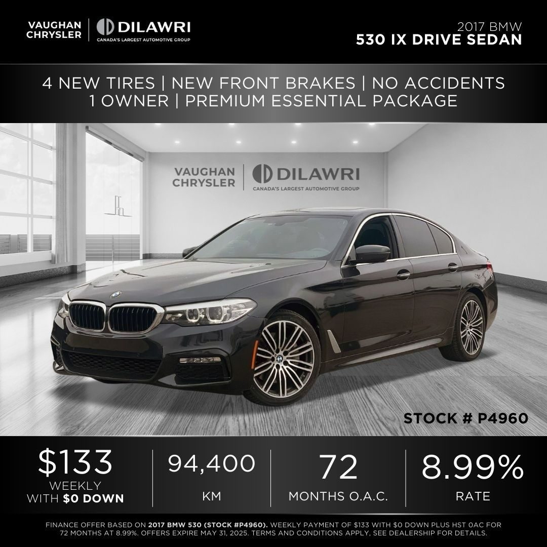 2017 BMW 530I in Woodbridge, Ontario