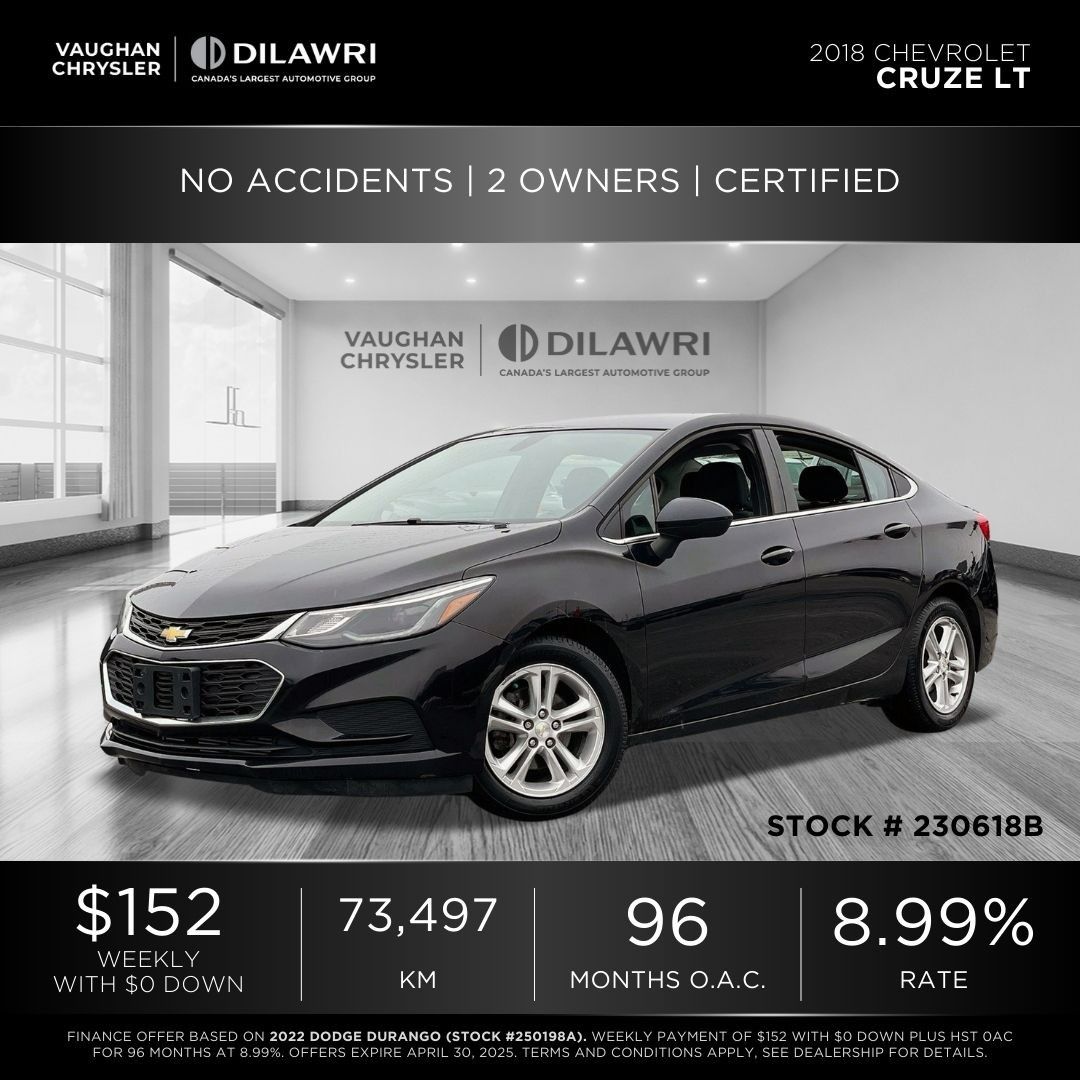 2018 Chevrolet Cruze in Woodbridge, Ontario