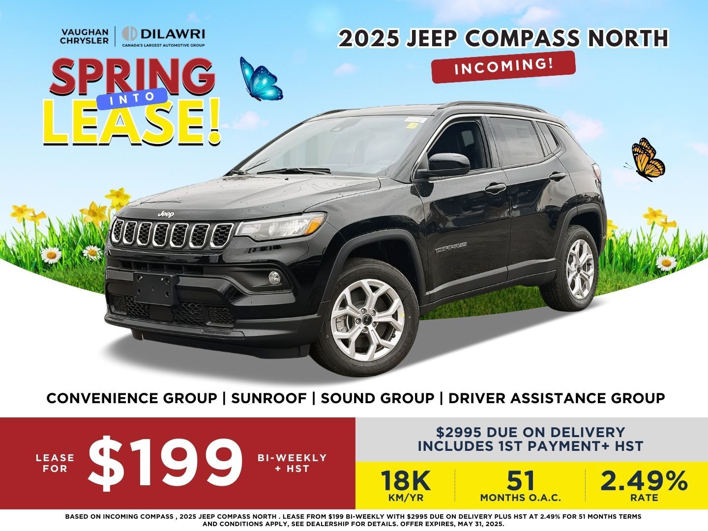 2025 Jeep Compass in Woodbridge, Ontario