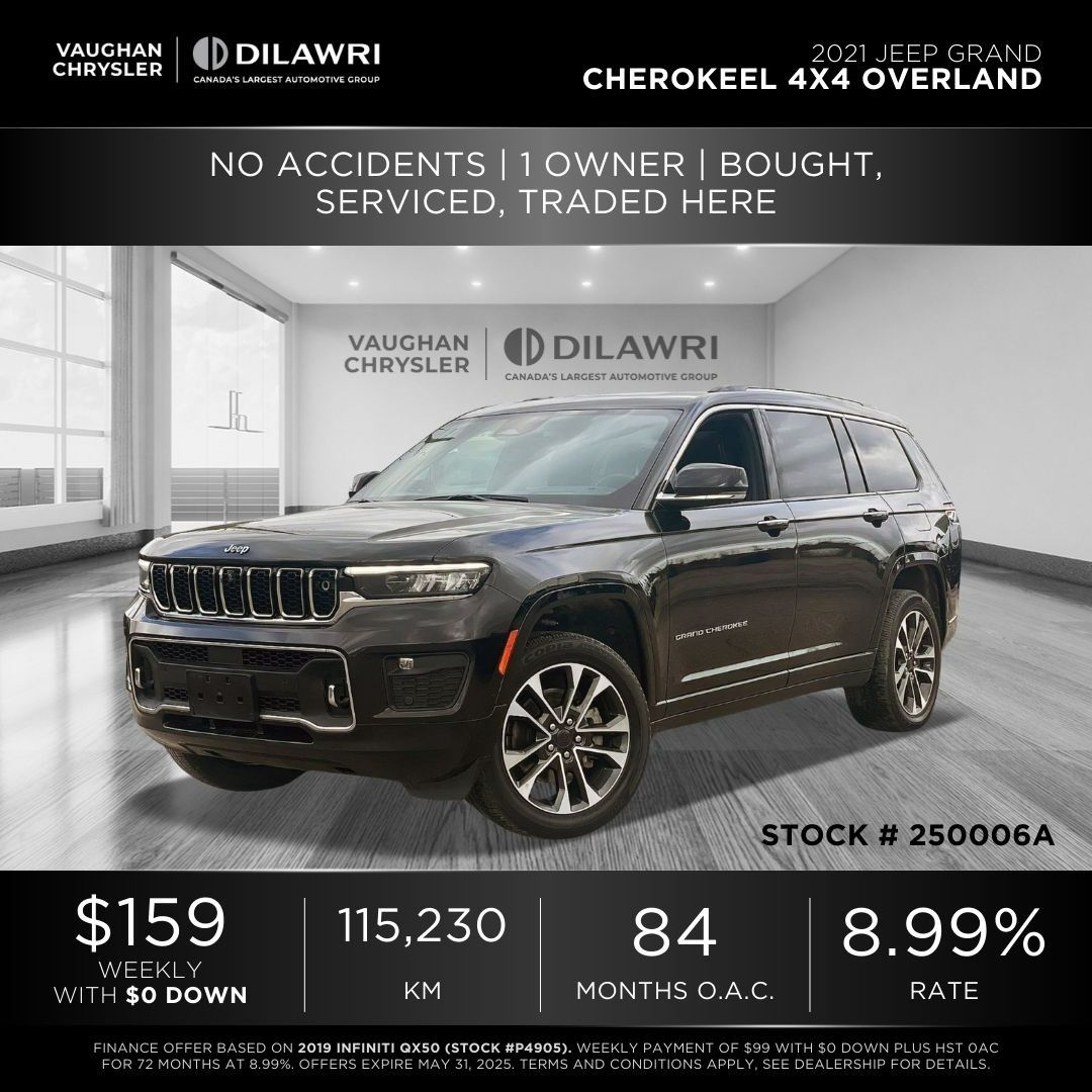 2021 Jeep Grand Cherokee in Woodbridge, Ontario