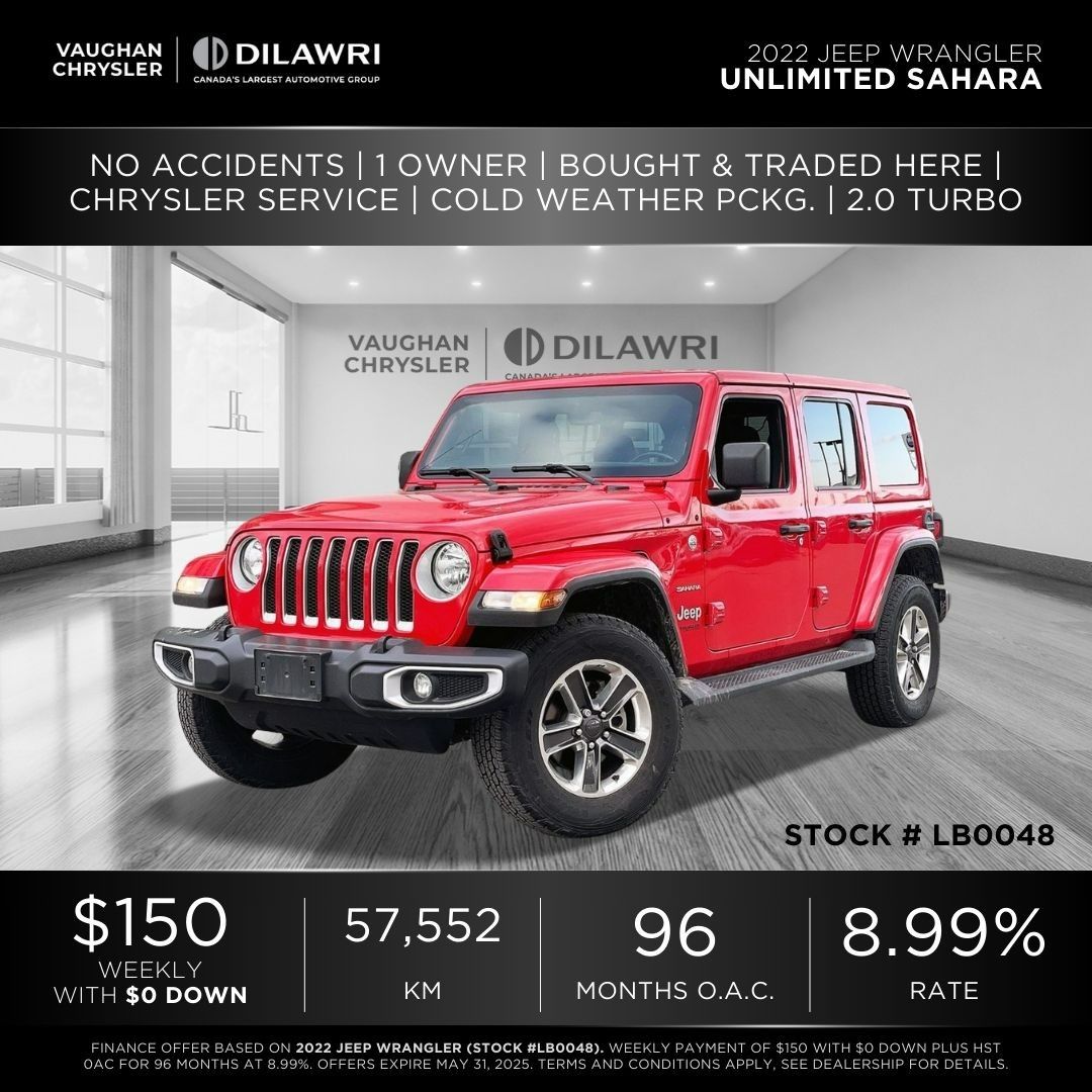 2022 Jeep Wrangler Unlimited in Woodbridge, Ontario
