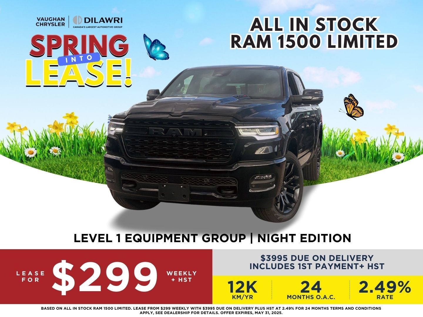 2025 Ram 1500 in Woodbridge, Ontario