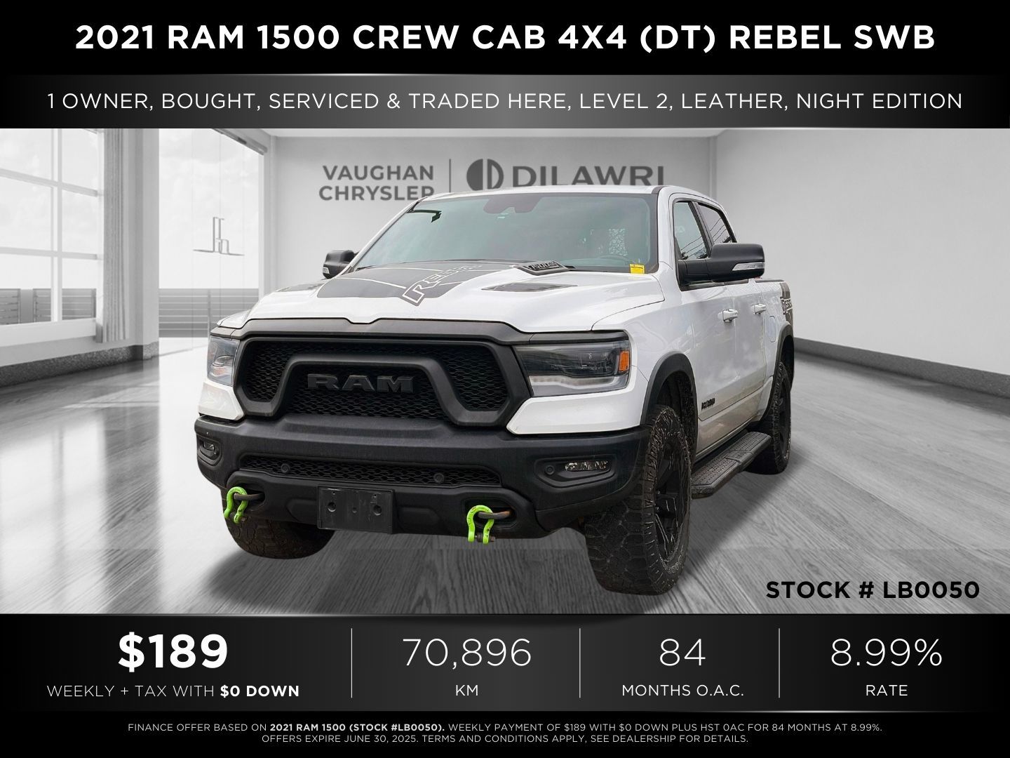 2021 Ram RAM 1500 Crew Cab 4x4 (dt) in Woodbridge, Ontario