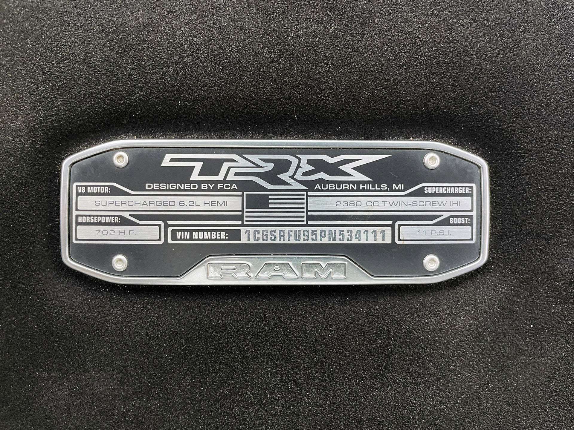 Ram RAM 1500 Trx Crew Cab 4x4  2023 à Woodbridge, Ontario