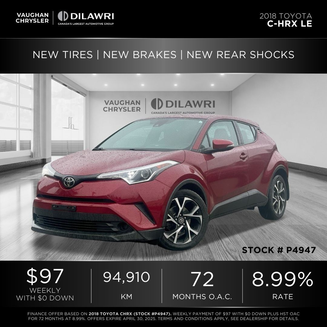 2018 Toyota C-HR in Woodbridge, Ontario