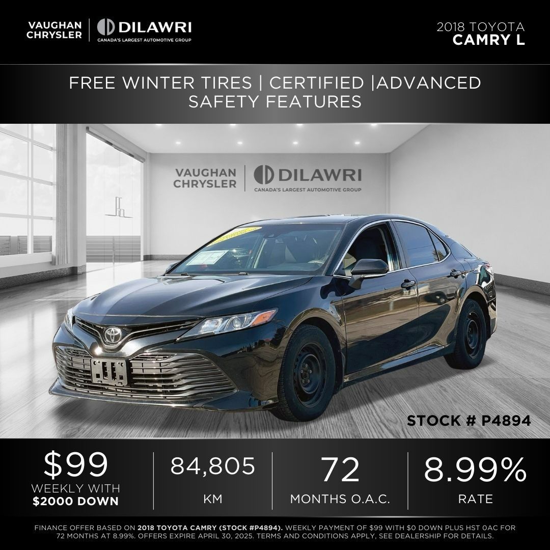 2018 Toyota Camry in Woodbridge, Ontario