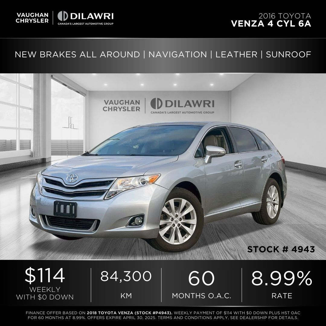 2016 Toyota Venza in Woodbridge, Ontario