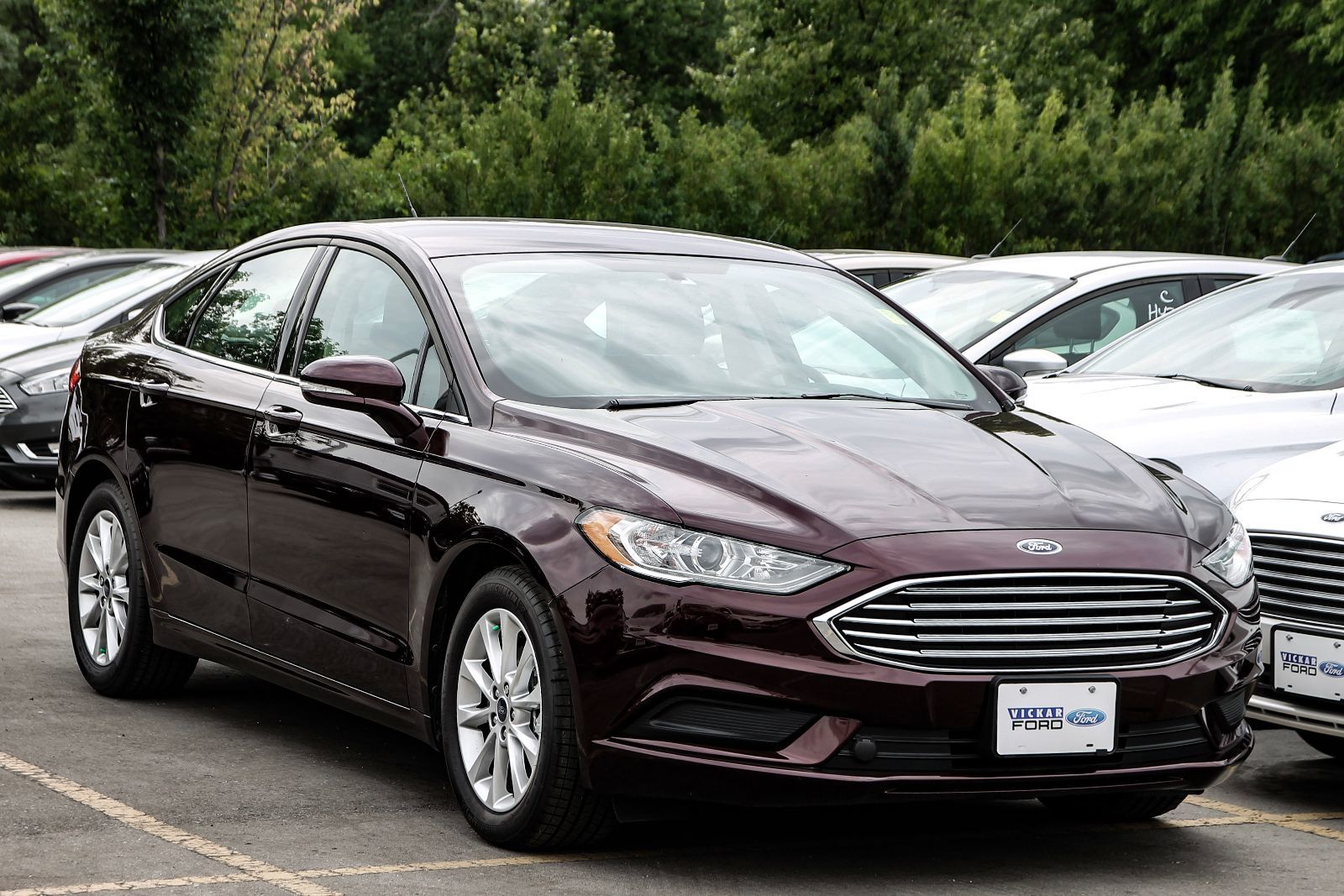 New 2017 Ford Fusion SE FWD Grey for sale - $28145.75 | #9D001 | Vickar ...