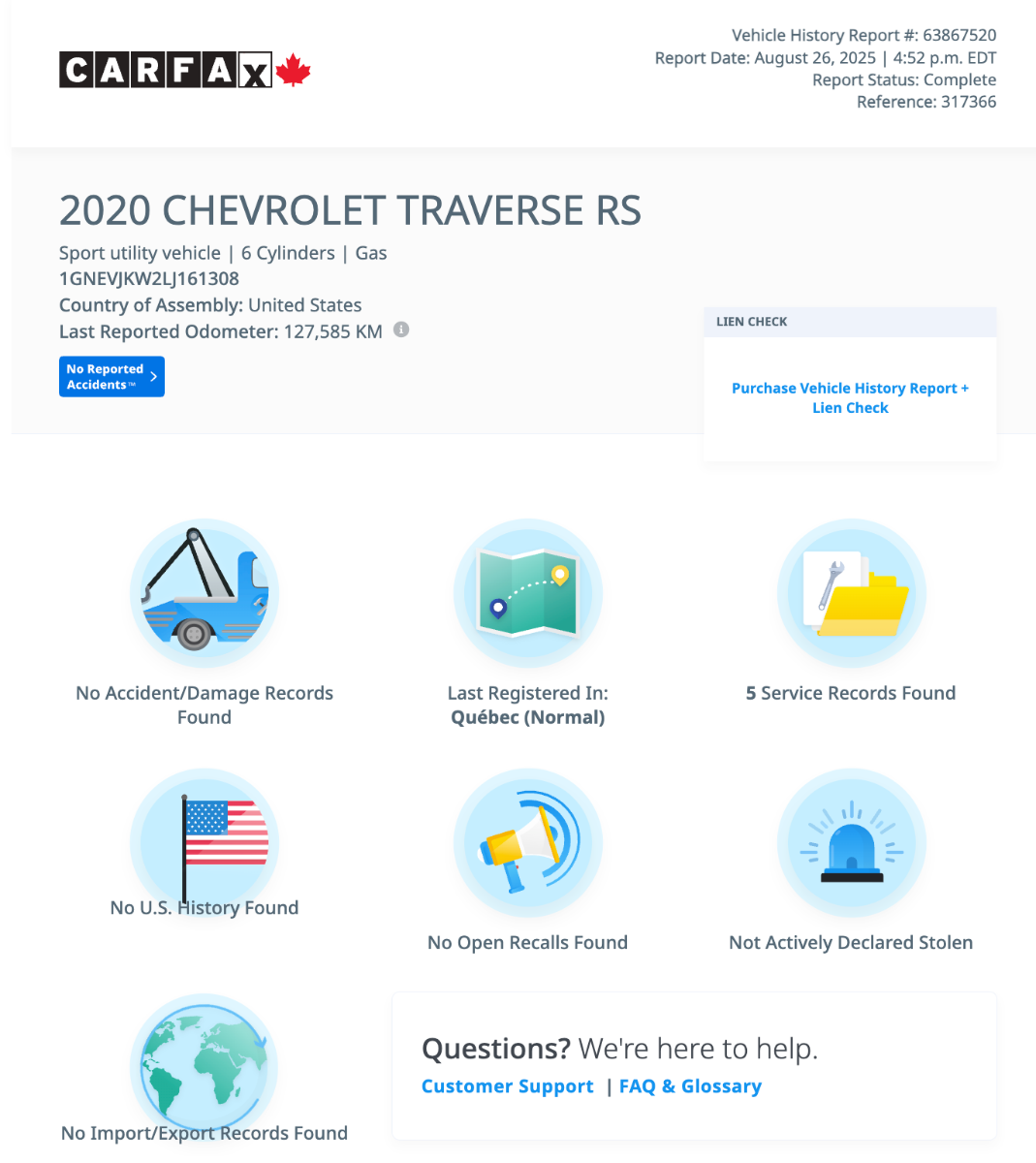 Chevrolet Traverse RS 2020-6