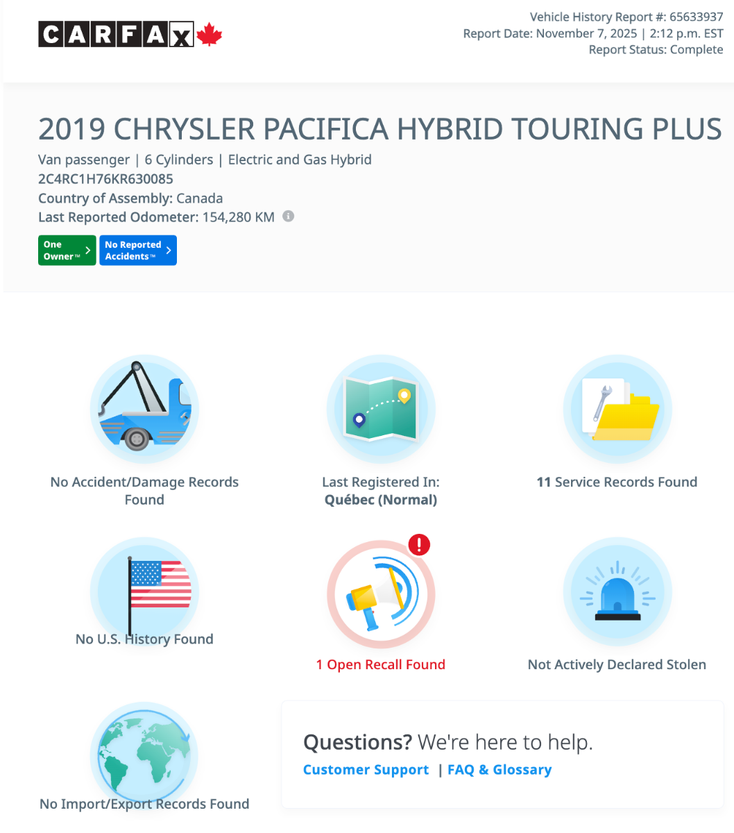 2019 Chrysler Pacifica Hybrid Touring Plus-4