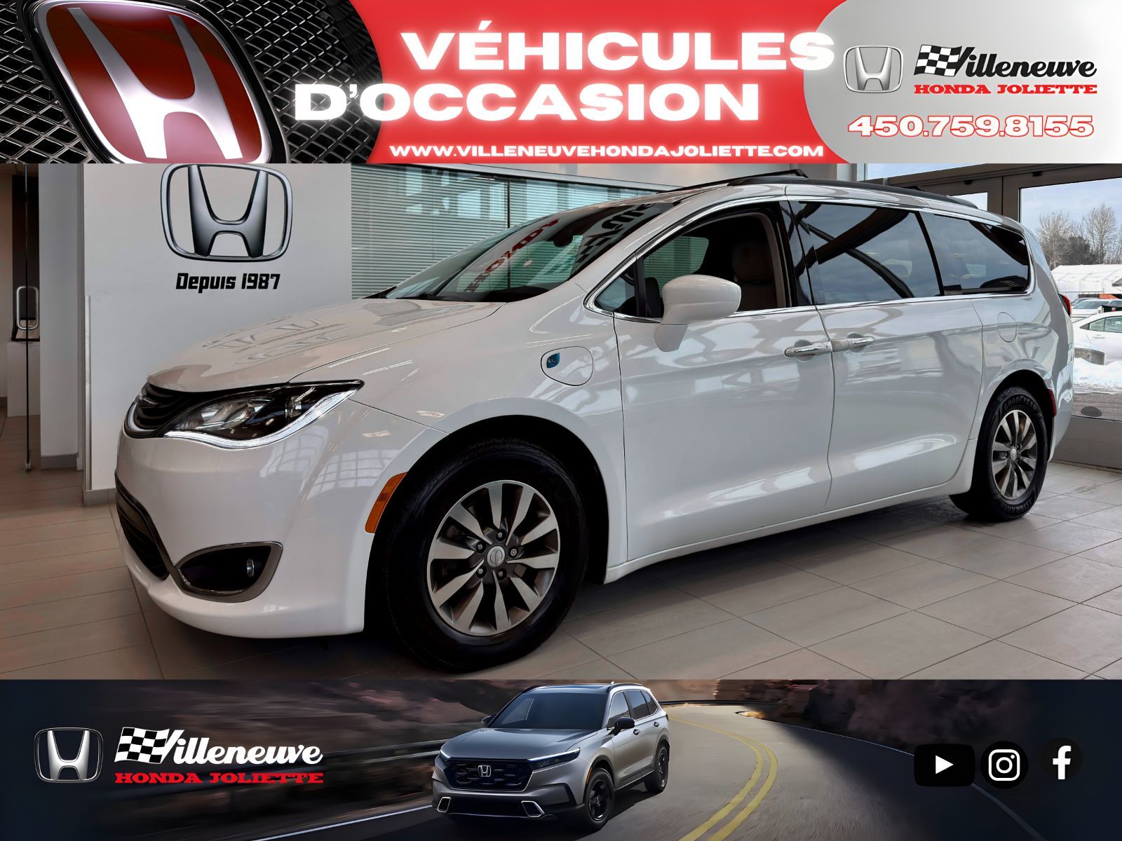 2019 Chrysler Pacifica Hybrid Touring Plus-0