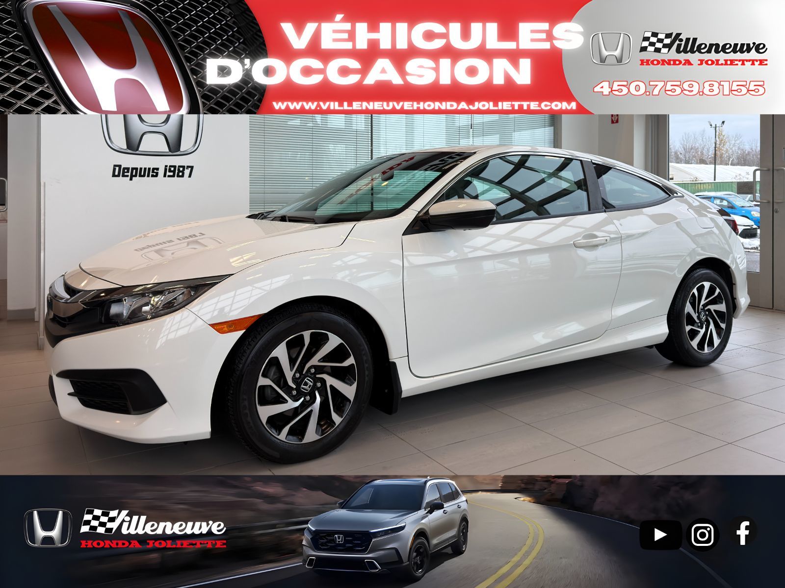 Honda Civic Coupe LX 2016-0