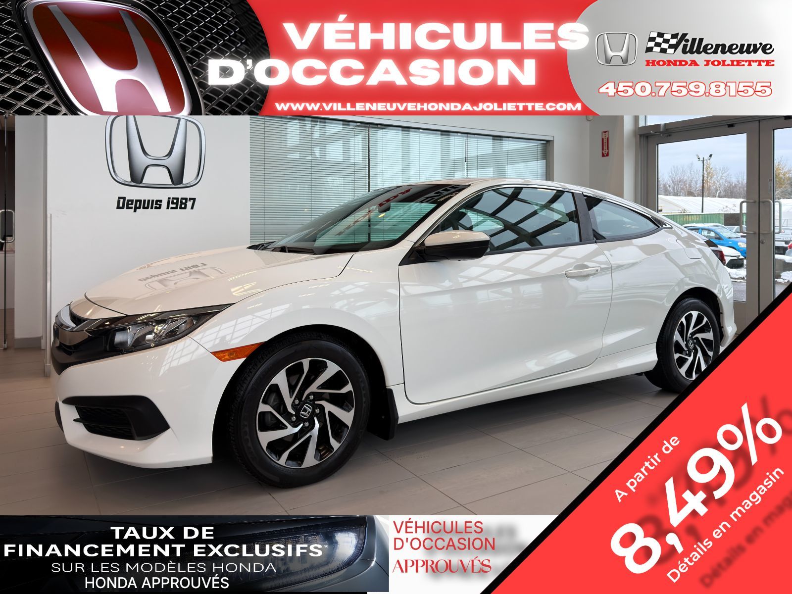 Honda Civic Coupe LX 2016-0