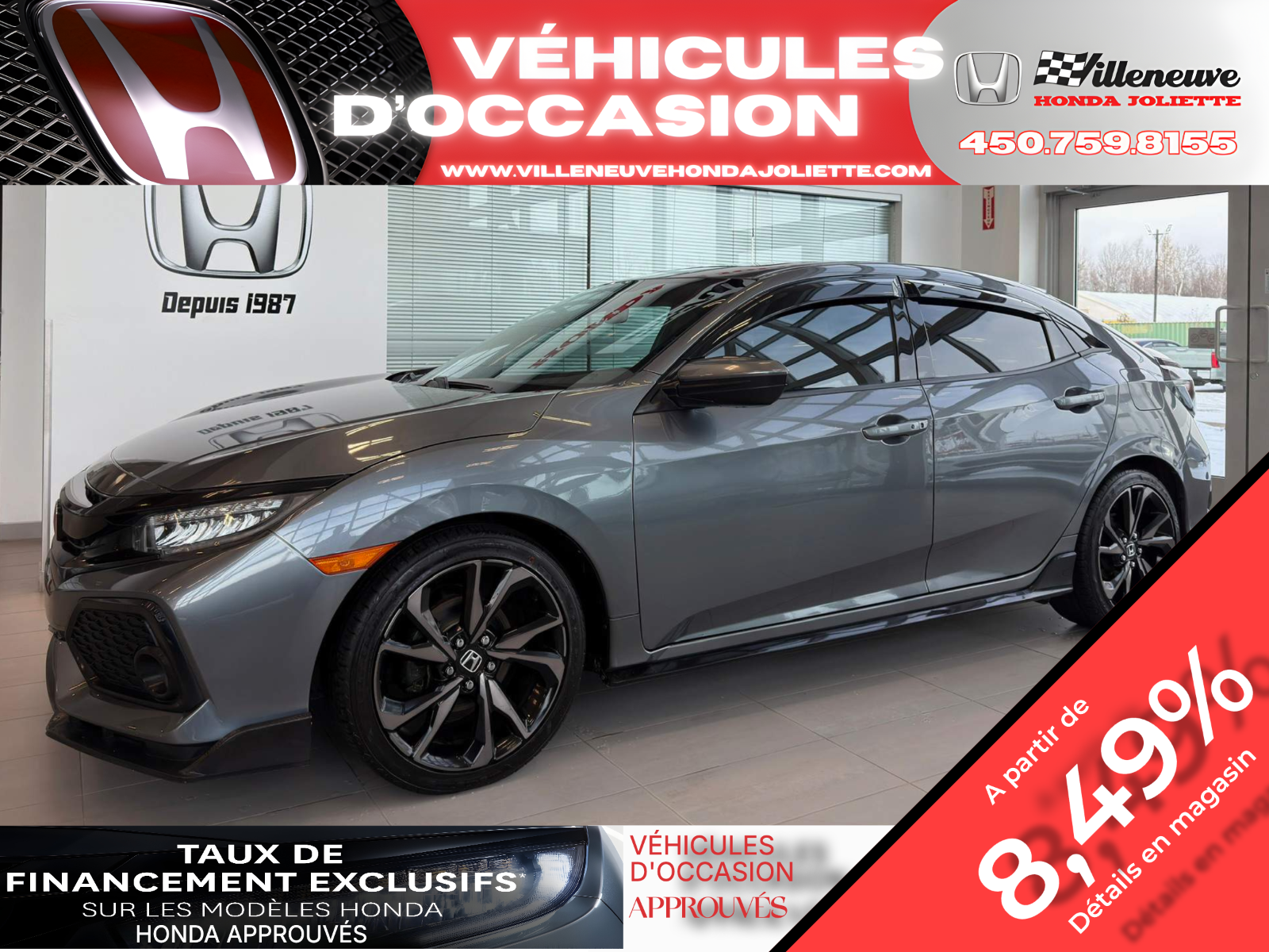 2017 Honda Civic Hatchback Sport-0