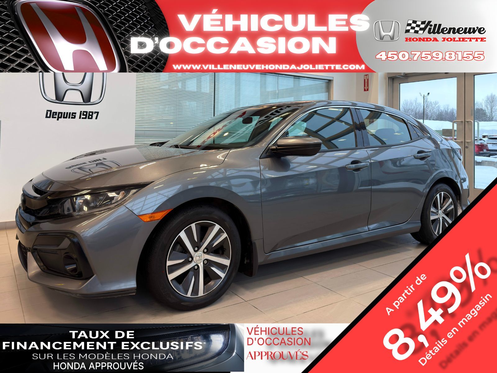 2020 Honda Civic Hatchback LX-0