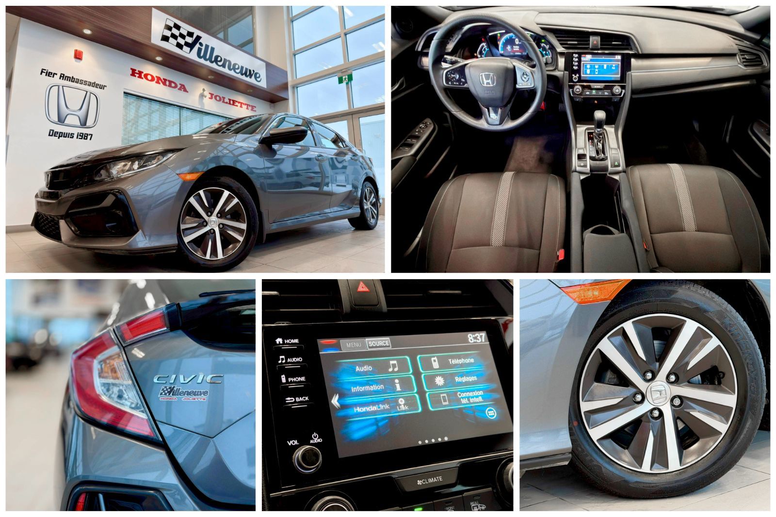 2020 Honda Civic Hatchback LX-16