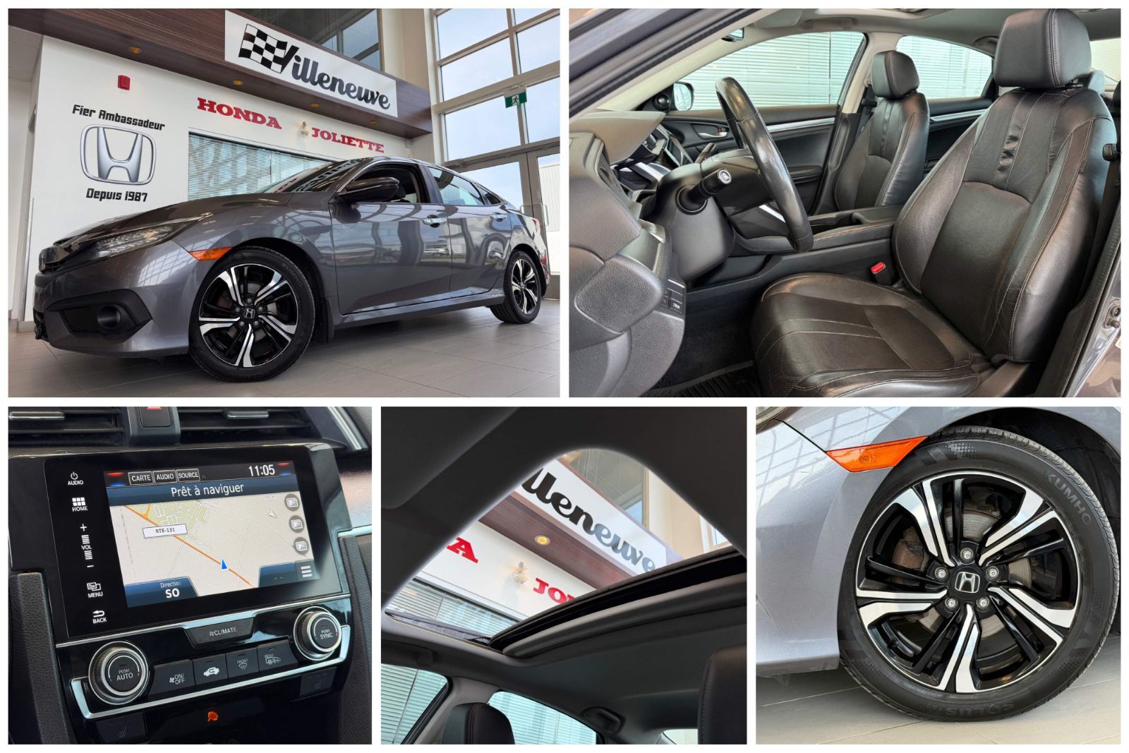 Honda Civic Sedan Touring 2016-15