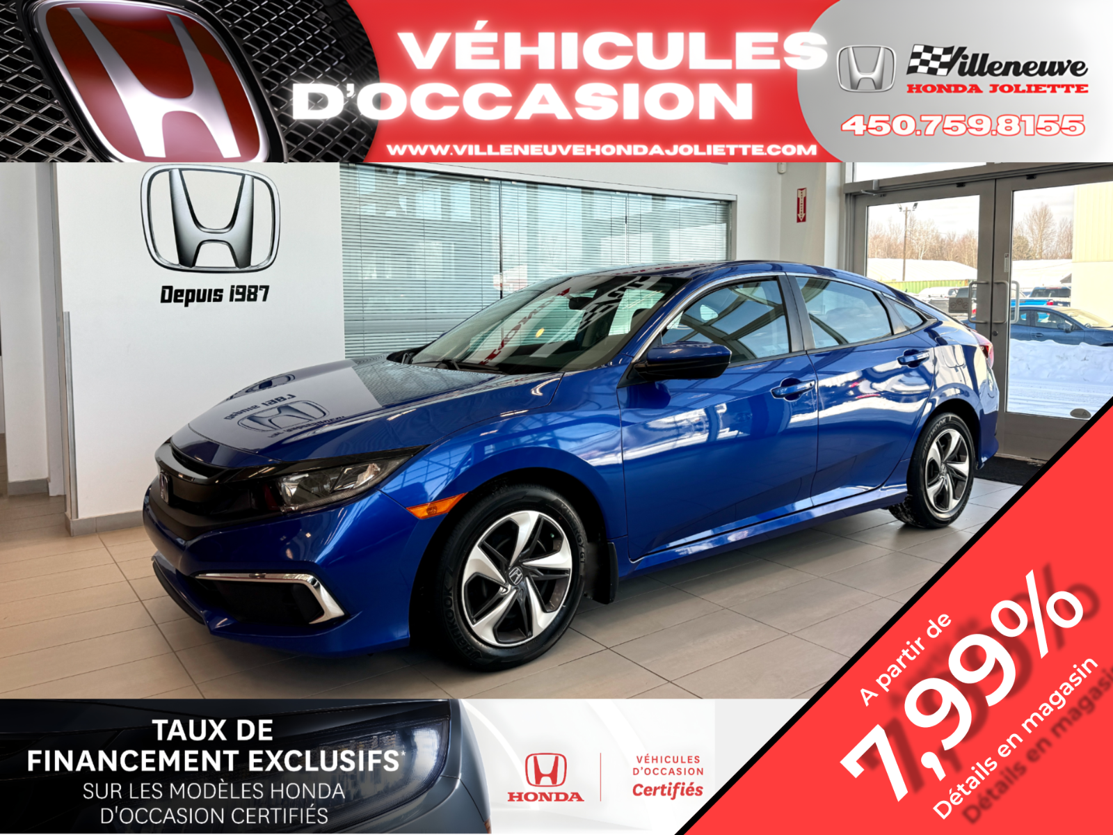 Honda Civic Sedan LX 2017-0