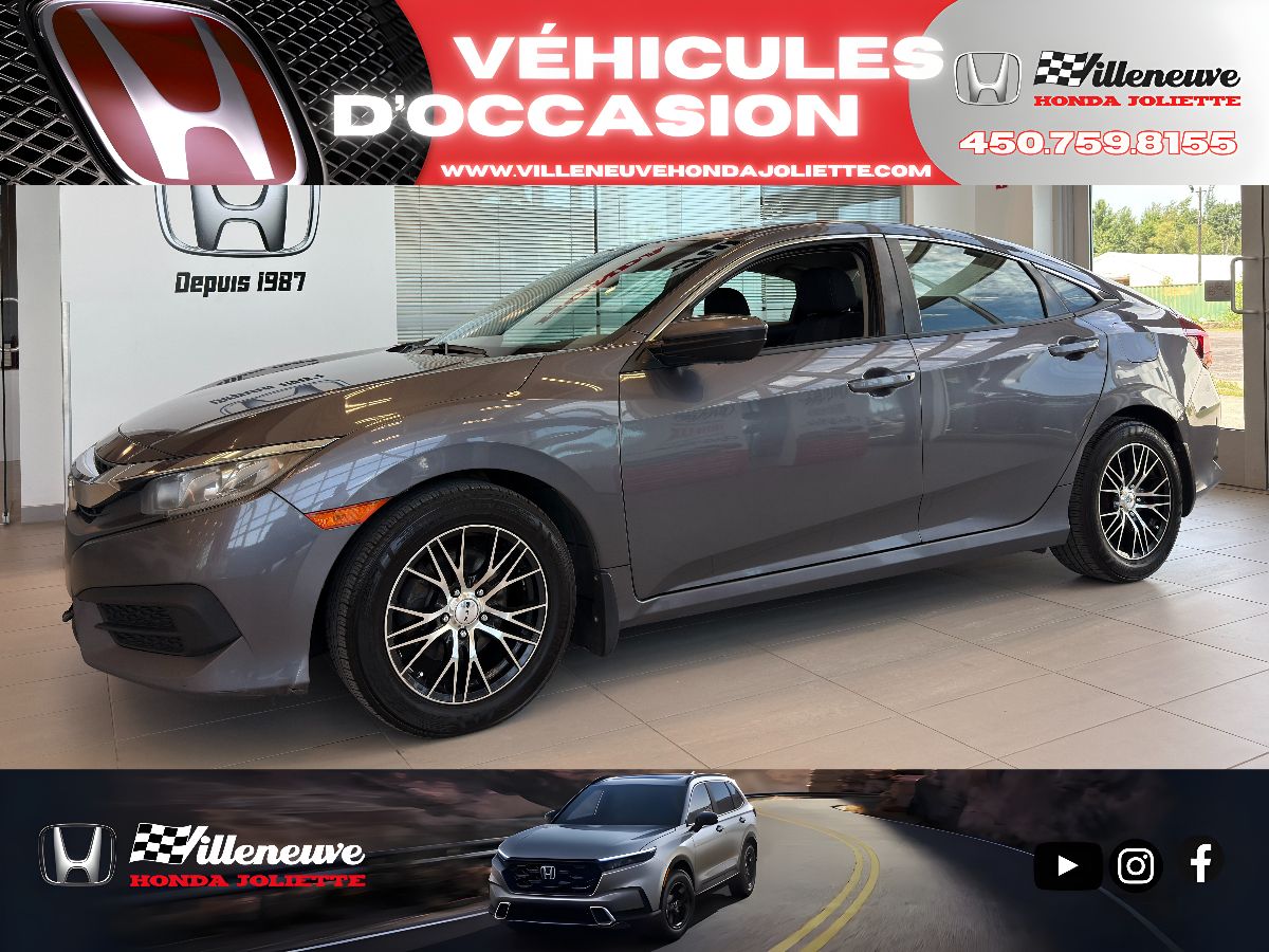 2018 Honda Civic Sedan LX Manuelle-0
