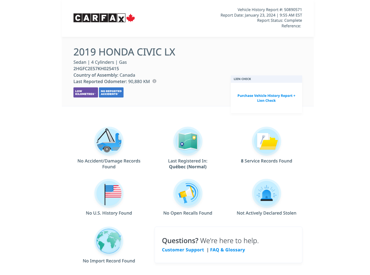 2019 Honda Civic Sedan LX-7