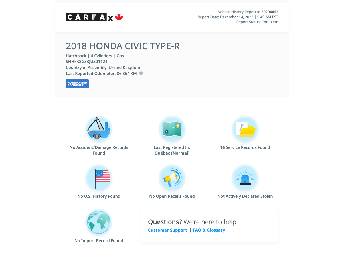 2018 Honda Civic Type R Type R | 306 HP-7